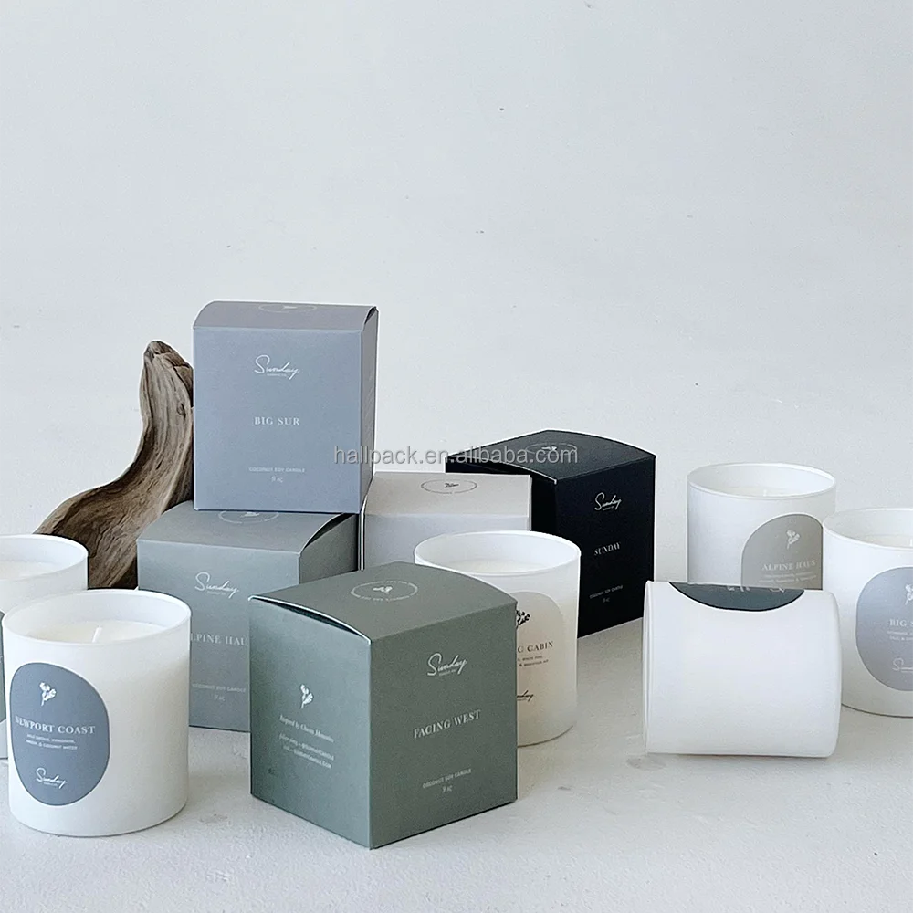 caixa de papel&atilde;o para vela