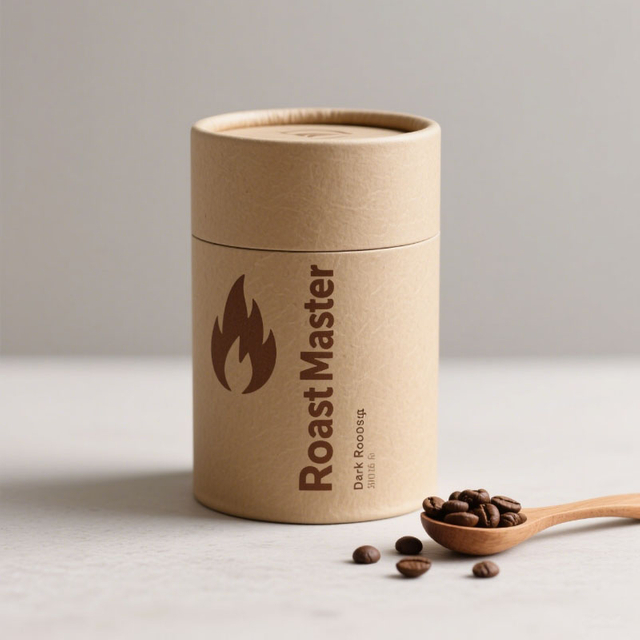 Biodegradable Custom Design Paper Carting Packaging Paper Composite com tampas