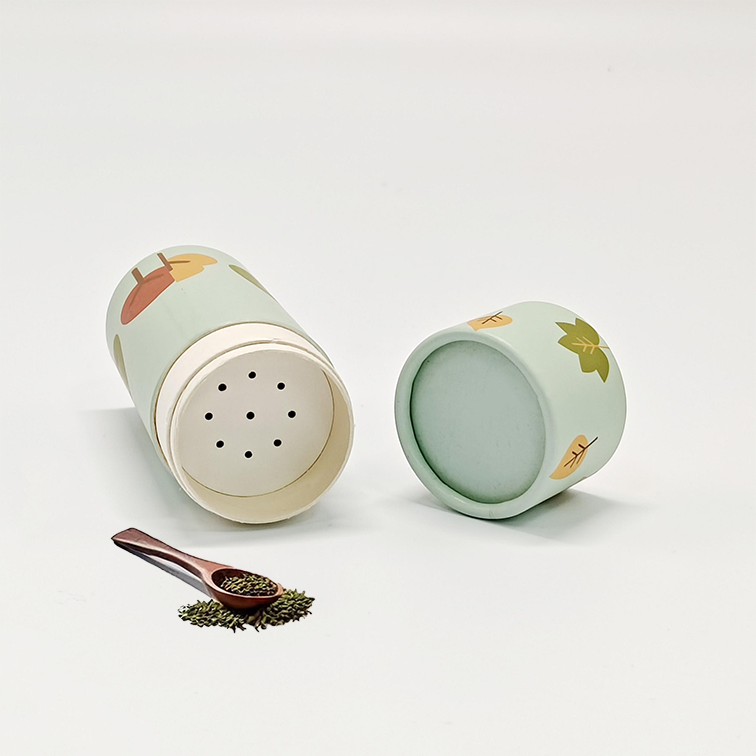 Fornece embalagem poderosa em tubo de papel para pós