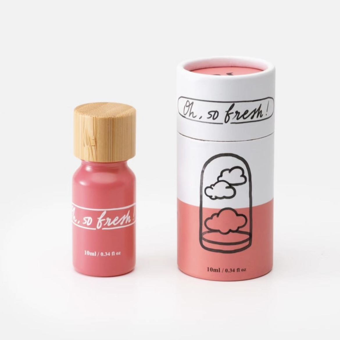 Impressão personalizada 30ml 50ml 100ml Óleo Essencial Perfume Cilindro de Papelão Redondo Tubo de Embalagem de Papel para Cuidados com a Pele Cosméticos