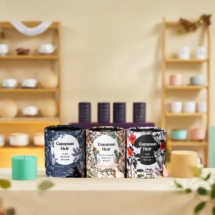 Cilindro de embalagem de presente ecológico de alta qualidade com impressão personalizada e tubo de papel redondo