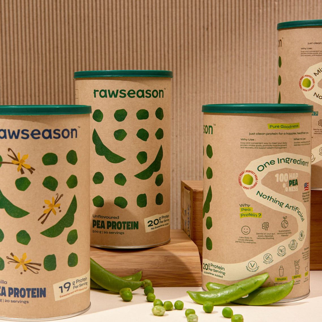 Tubo de papel reciclável de cilindro de papelão hermético com tampa fácil de descascar para tubo de embalagem de alimentos personalizado de colágeno em pó de proteína