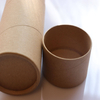 Tubo de embalagem mais barato para envio por correspondência, tubo de papel kraft ecológico de alta qualidade, tamanho personalizado para velas artesanais