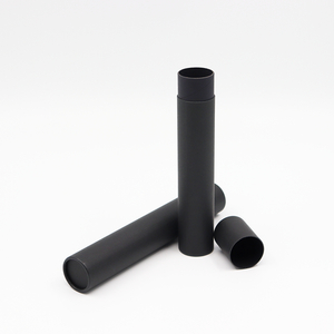 Venda imperdível tubo de papel kraft marrom, tubo de papel para transporte, embalagem, formato de cilindro, padrão de desaparecimento de alimentos