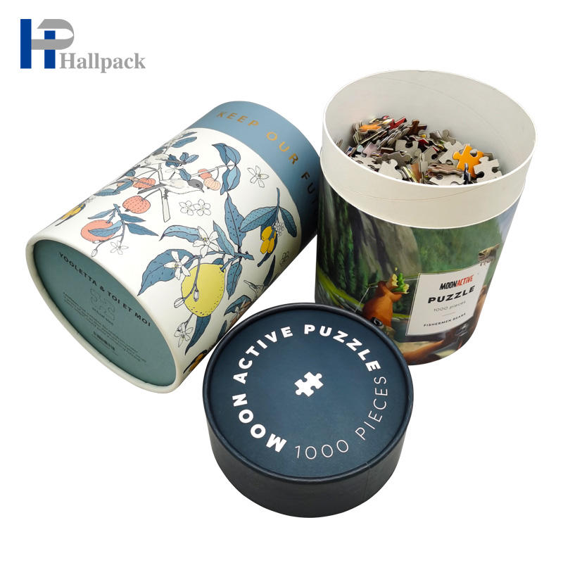 Tubo de papel para embalagem de papelão artesanal para brinquedo