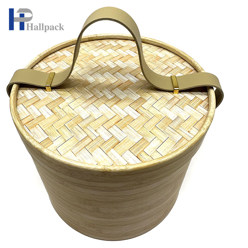 Personalize o tubo de papel do projeto da impressão do navio com a corda de couro destacável da mão