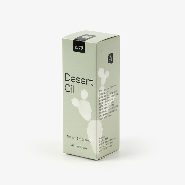 Pacote de caixa de papel embalado em papelão cosmético personalizado de alta qualidade para óleo essencial de óleo de esmalte