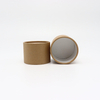 Tubos cosméticos de papel biodegradável Tubos Kraft em branco