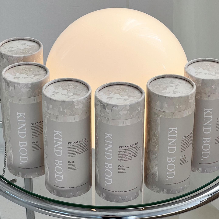 Tubo biodegradável feito à mão livre de plástico 100% que empacota o tubo redondo do empacotamento do cartão para a garrafa de perfume, óleo essencial