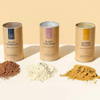Tubo redondo amigável biodegradável do cilindro de papel da aveia do feijão de café do chá do recipiente do pó de Eco para o empacotamento de alimento