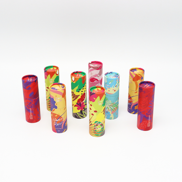 Embalagem de cosméticos personalizada de alta qualidade, caixa de cilindro de papelão, tubo de papel, embalagem para cuidados com a pele, ferramentas de maquiagem, perfume