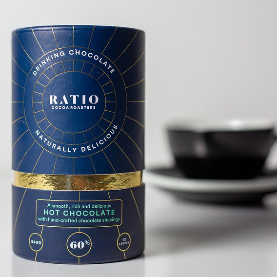 Hallpack Design Embalagem de tubo de papel personalizado para café Caixa de tubo redondo biodegradável para embalagem de cilindro de cacau