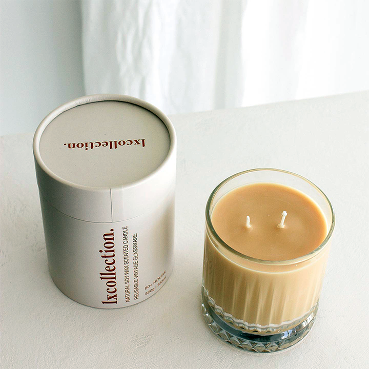 Caixa de cilindro de papel kraft livre de plástico biodegradável personalizada para óleos essenciais de velas de sabão usam embalagens de tubos de papel