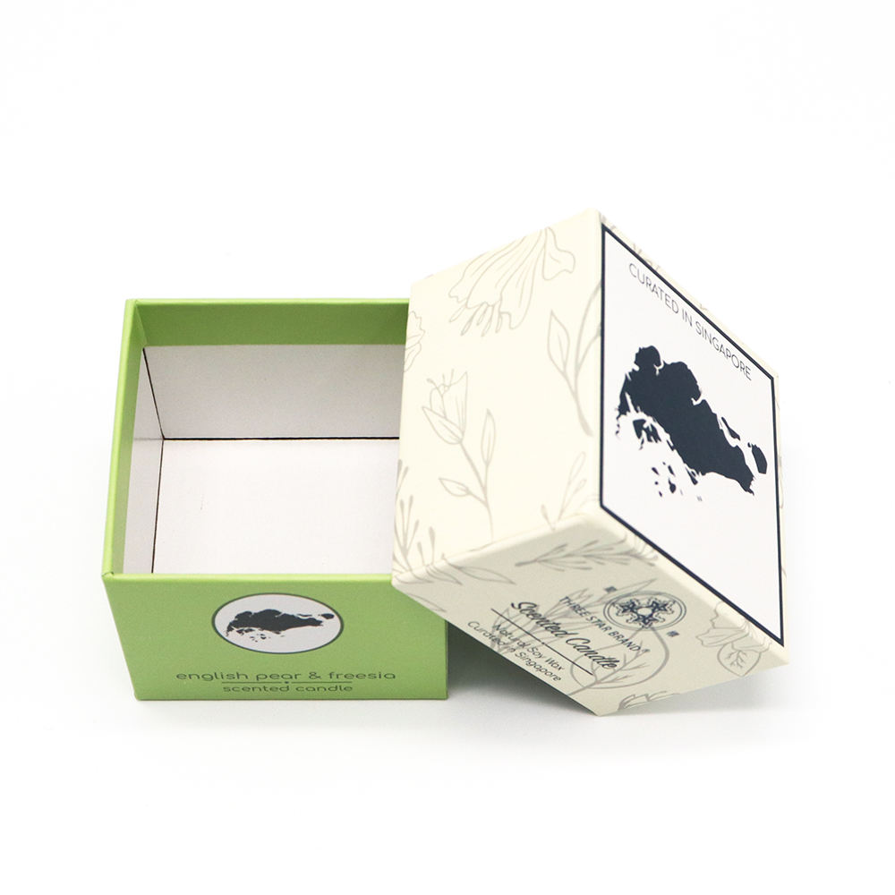 Conjunto de velas de luxo em papelão, caixa de embalagem de presente, caixas de embalagem de velas para caixa de embalagem de aromaterapia de velas