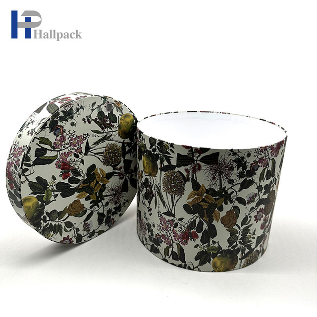 Tubos de papel artesanal redondos personalizados de fábrica Embalagem de tubos de papel de papelão para presente ecológico