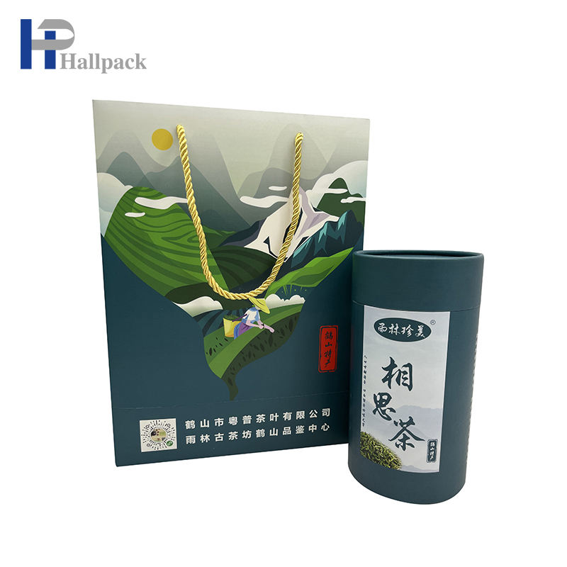 Tubo de papel redondo Kraft de venda quente Tubo de placa duplex de papel para chá