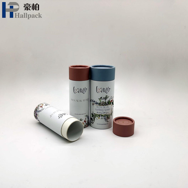 Tubo de empacotamento amigável do papel do cilindro do cartão dos tubos do perfume de Eco