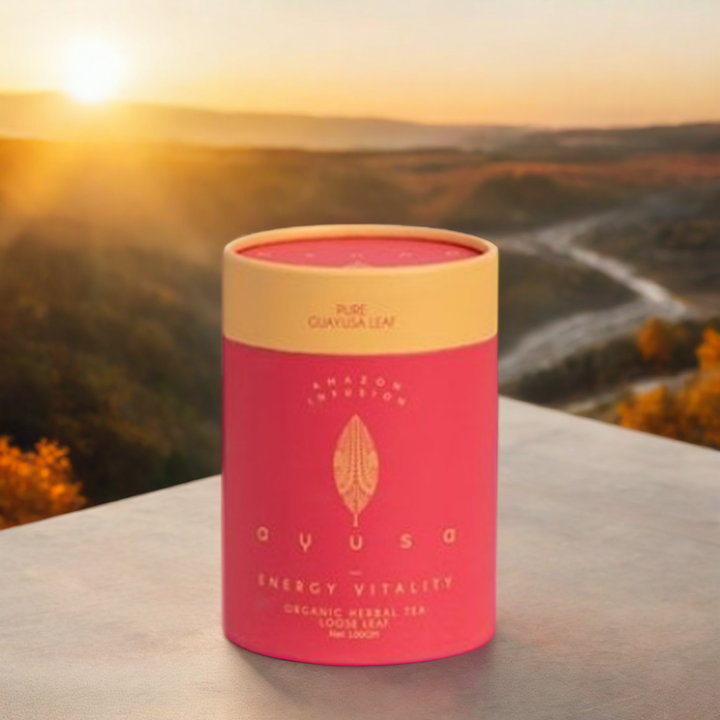 Caixa de tubo redondo biodegradável de alta qualidade, embalagem reciclável de cilindro de chá e café para bebidas