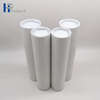 Fornecimento de fábrica cilindro biodegradável personalizado tubo de papel branco para correspondência