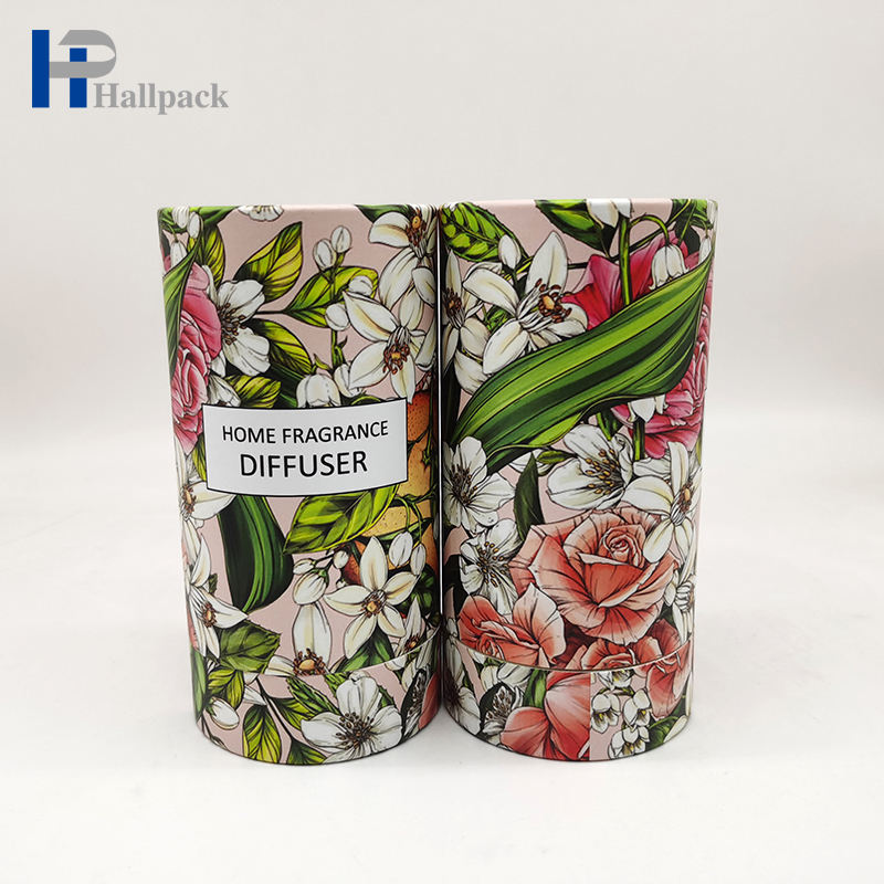 Novo estilo difusor tubo de papel acessórios de moda redondo tubo de papel kraft