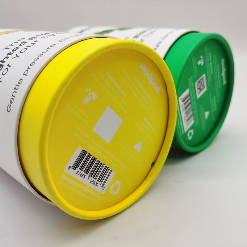Empacotamento biodegradável do tubo do papel do alimento da flor da joia do cilindro