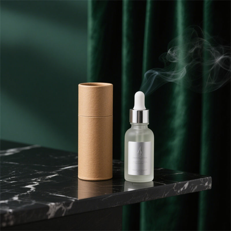 Tubo de embalagem de garrafas de perfume personalizado e ecológico
