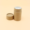 Novo design pimenta kraft tubo sal especiarias embalagem biodegradável recipiente de tubo de papel em pó solto