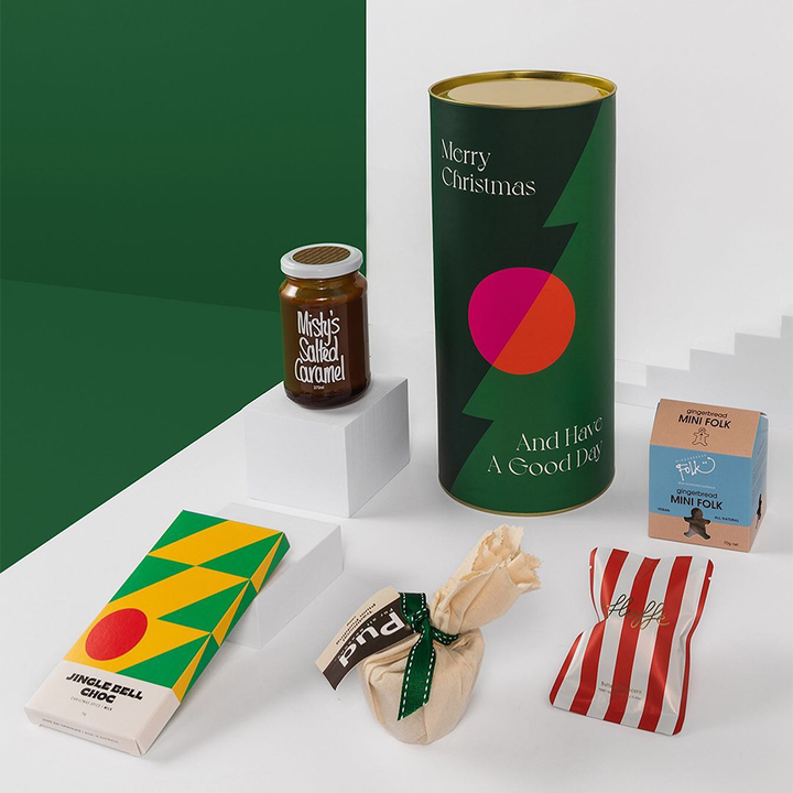 Tubo biodegradável que empacota a tampa e o fundo do metal do papel tubos de transporte reciclados tubos de papelão para o alimento e o conjunto do presente