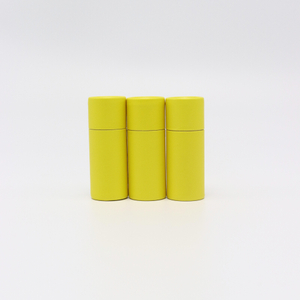 Caixa de papel kraft, cosméticos, impressão colorida, tubo de papel, caixa de embalagem, biodegradável, batom personalizado, tubo de papelão