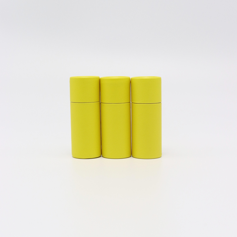 Caixa de papel kraft, cosméticos, impressão colorida, tubo de papel, caixa de embalagem, biodegradável, batom personalizado, tubo de papelão