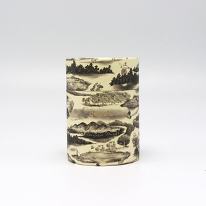 Cilindro de papel ecológico personalizado, caixa de tubo de papel para embalagem de chá/ervas/café/lanches/embalagens de alimentos