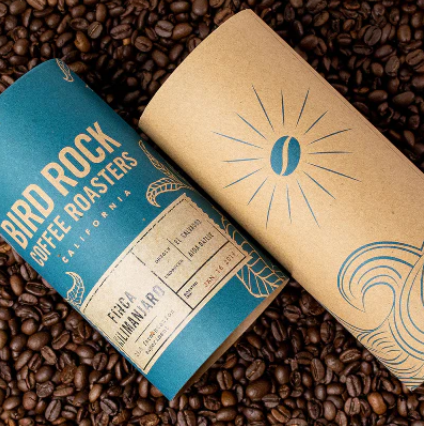 Eco amigável papelão solto chá café feijão cilindro redondo caixa de embalagem de grau alimentício tubo de papel à prova de umidade tubo de papel kraft