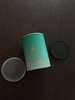 Design de marca ecológico personalizado, cilindro de rasgo fácil, embalagem de papel com tampa de plástico Kraft, tubo de papel personalizado