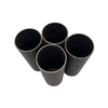 Tubos de envio personalizados com núcleo de papel preto Embalagem ecológica Tubos de papel sob medida Soluções para tubos de transporte