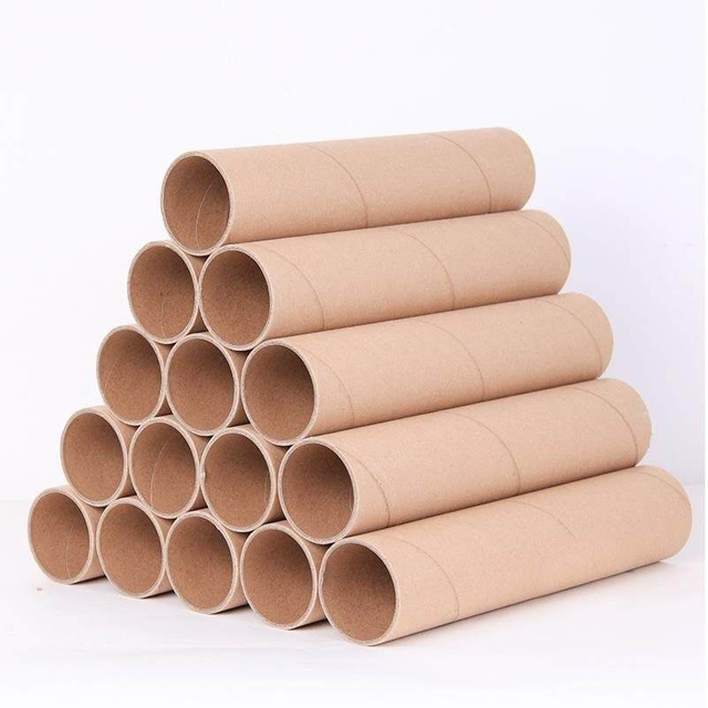 Tubos para correspondência personalizados Embalagem ecológica sob medida Tubos de papel preto marrom branco Soluções para tubos de transporte