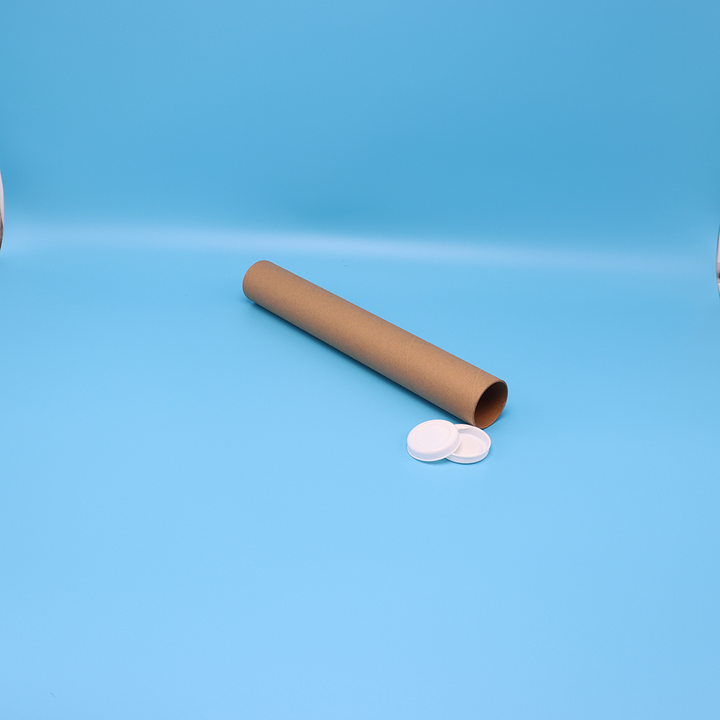 Tamanho personalizado de fábrica, capa de plástico, cartaz, papel de parede, papel kraft, tubo de embalagem, tubo de papel