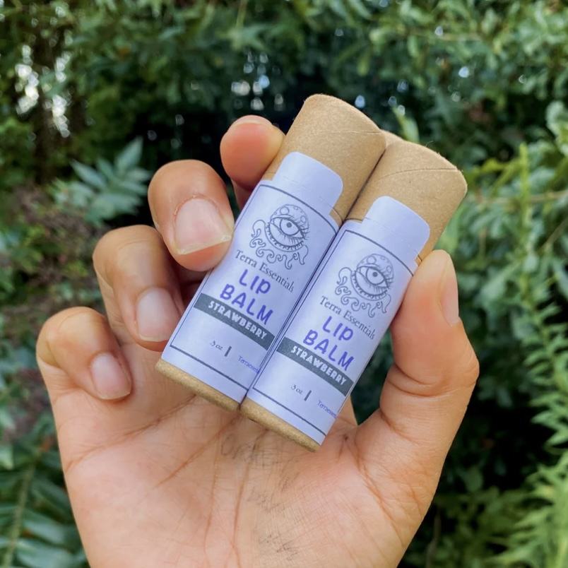 Batom push up biodegradável, tubo de papel kraft, recipiente de papelão para cosméticos, bálsamo labial, tubos de papel de embalagem
