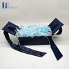 Embalagem luxuosa de caixa de fita azul para perfume, caixas de presente personalizadas para chá, batom, cerveja, cílios, ferramentas, perucas