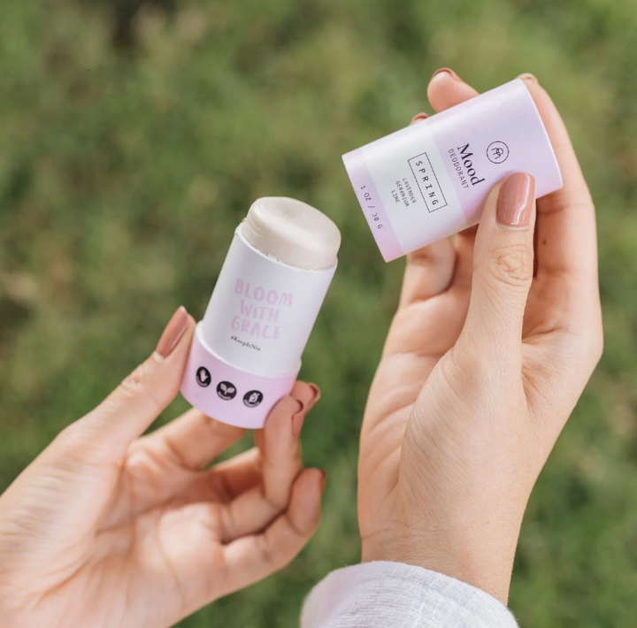 Recipiente de papel Kraft personalizado para embalagens de cosméticos Reciclável 10ml Tubo de papel biodegradável Embalagem em bastão de desodorante
