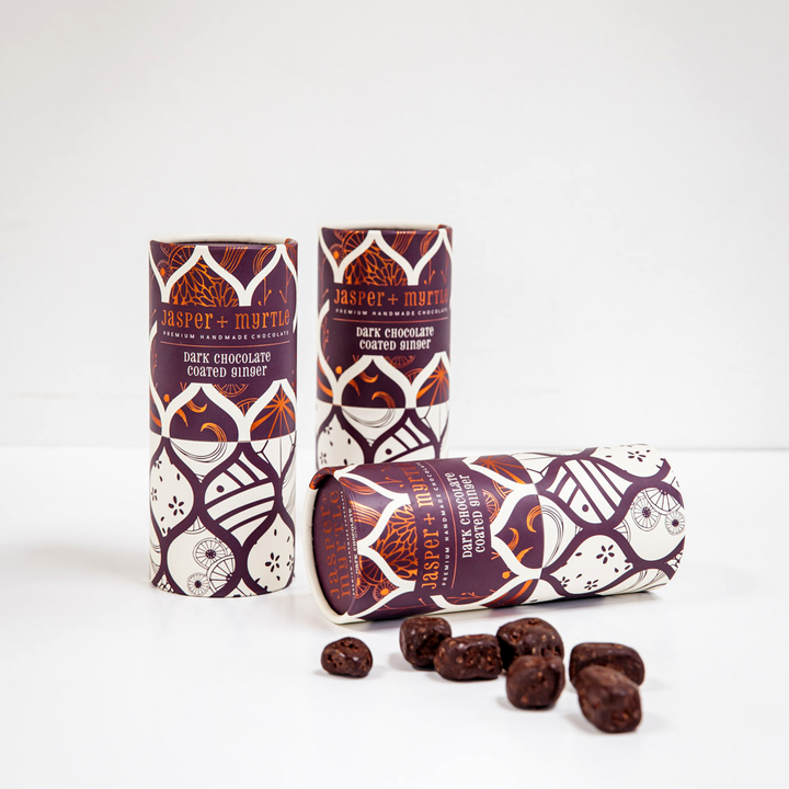 Caixa de tubo redondo de impressão personalizada Embalagem de tubo de papelão ecológico para embalagem de tubo biodegradável artesanal de chocolate e café