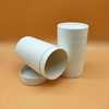 Tubos biodegradáveis ​​de empacotamento originais do cartão do papel branco do tubo