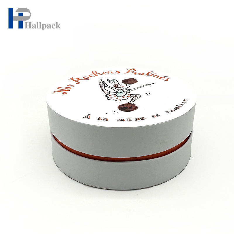 Tubo redondo biodegradável do papel do cartão do tubo de papel feito sob encomenda da parte alta bio