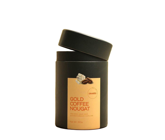 Tubo de papel de empacotamento redondo do cartão da qualidade amigável do produto comestível de Eco para o pó/café da proteína