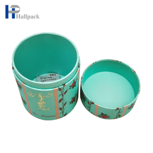 Tubo de alimento Caixa de papel Caixa de presente Tubo de papel redondo de produto comestível