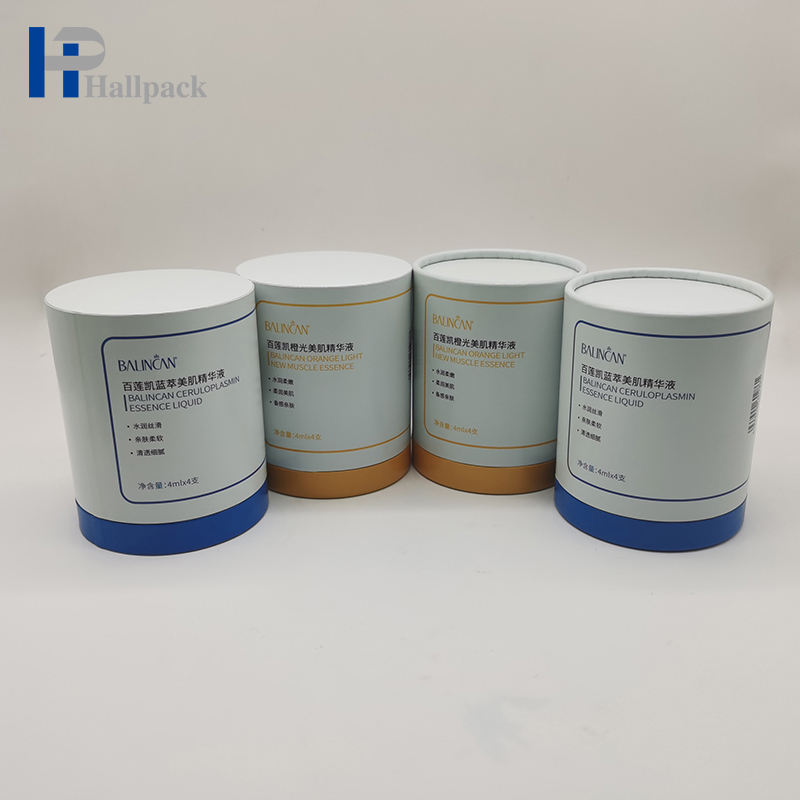 As inserções de espuma apoiam o tubo de papel Kraft que empacota o tubo de papel especial da caixa