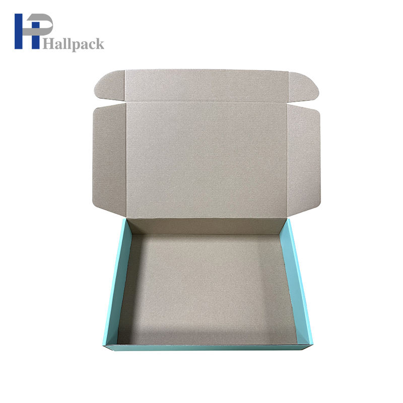 Caixa ondulada do avião feito sob encomenda da caixa do logotipo das caixas de papel de transporte recicláveis
