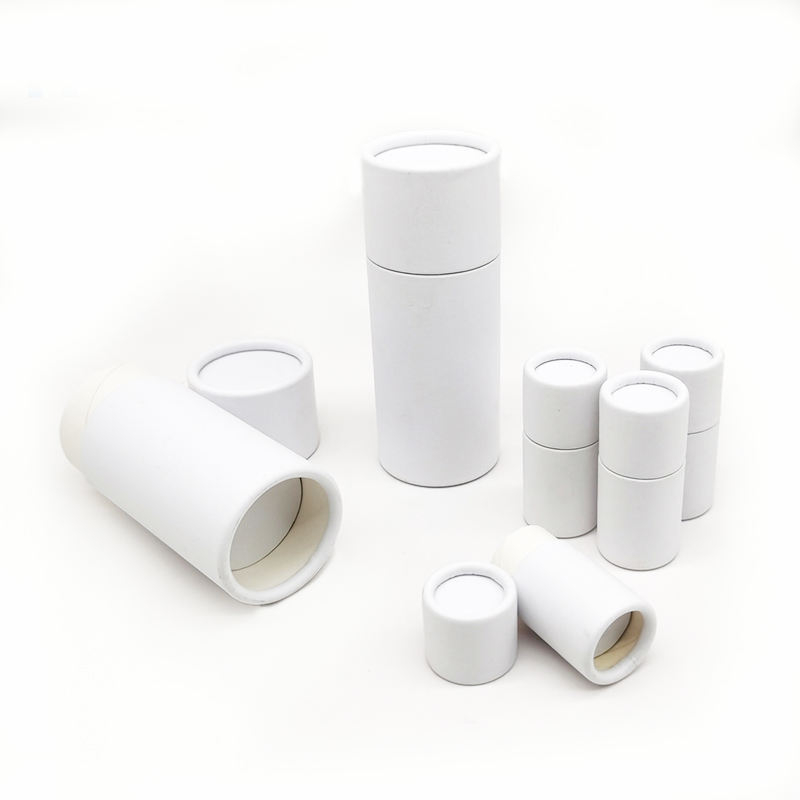 Tubos Lipbalm de tubo de papel desodorante branco de venda quente 0,4 com preço baixo