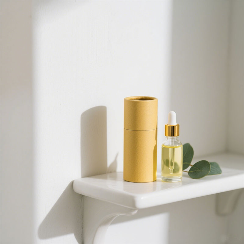 Tubo de embalagem de garrafas de perfume personalizado e ecológico