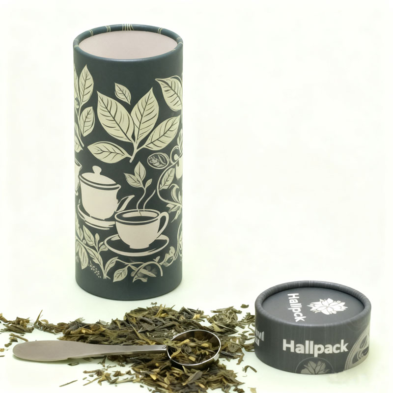 O confronto final em embalagens de chá: tubos de papel vs. Latas