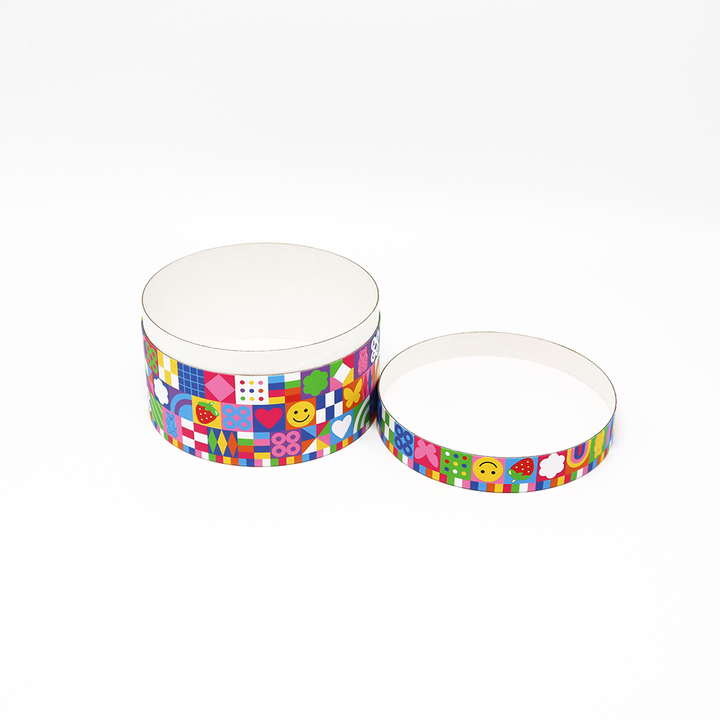 Eco amigável presente personalizado & artesanato embalagem caixa de cilindro de papelão tubo de papel embalagem para crianças brinquedo quebra-cabeça